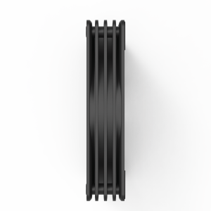 BLACK, Size: 120mm, Airflow: 71.14CFM, Noise: 32.9dB(A), 1 Year Warranty