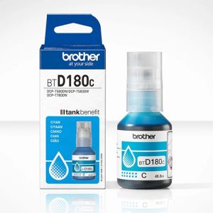 Brother BTD180C, Cyan Ink Bottle To Suit DCP-T580DW/DCP-T780DW, Page Yield: 5000 Pages