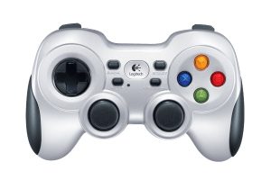Logitech Wireless Gamepad [940-000119]- 2.4 GHz wireless, dual vibration motors, profiler software, nano-receiver, broad game support