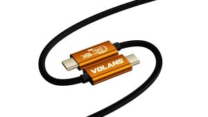 2 Metres Aluminium USB5 Cable – Thunderbolt 5 Compatible (80Gbps/16K/240W)