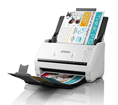 Epson B11B263501, WorkForce DS-570WII Document Scanner, Speed: Up to 35ppm, Wireless, 600dpi, USB3.0