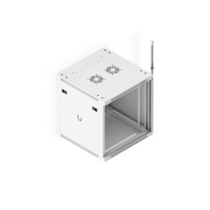 12U Rack Cabinet, Fully Assembled Wall-Mount Rack, No Fan Included Removable Panels, Space-Efficient Small-Scale Deployment, 1 YR Warranty