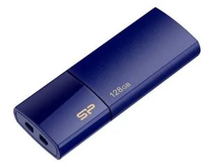 SP128GBUF3B05V1D, Blaze B05, 128GB, USB 3.2 G1, Type A, Blue, 5 Year Warranty